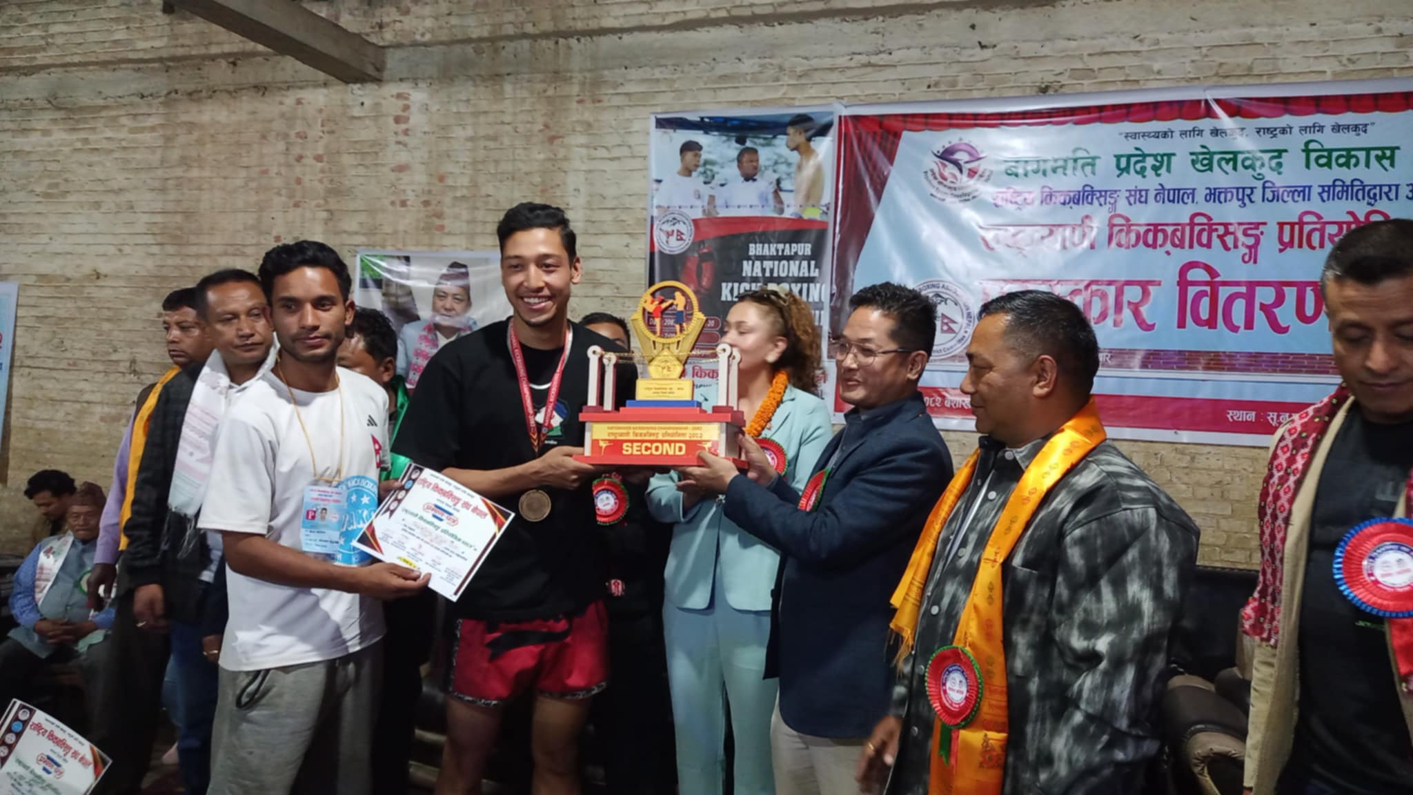 भक्तपुरले जित्यो फुल कन्ट्याक्ट किक बक्सिङको उपाधि