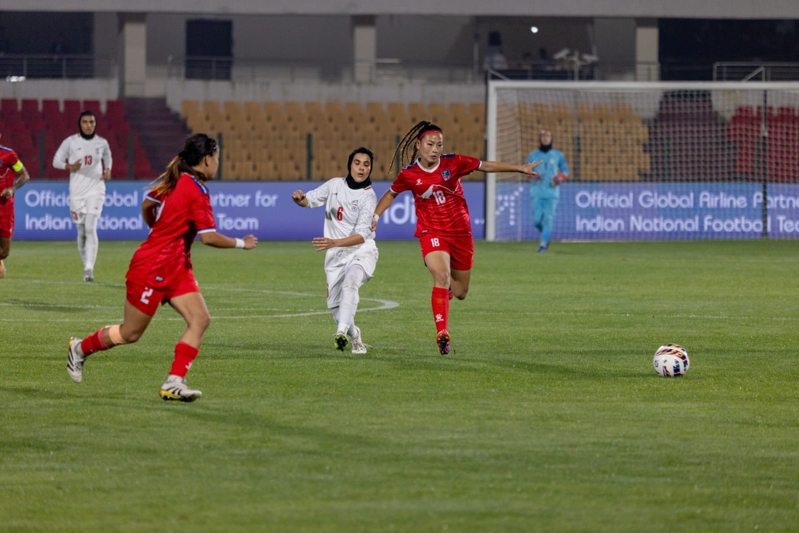 त्रिदेशीय फिफा मैत्रिपूर्ण प्रतियोगितामा इरानसँग पराजित भयो नेपाल